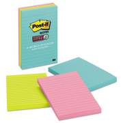 Post-it Notes Super Sticky Notes, 3 x 3, Saffron Red, 90 Sheets/Pad, 8 Pads/Pack